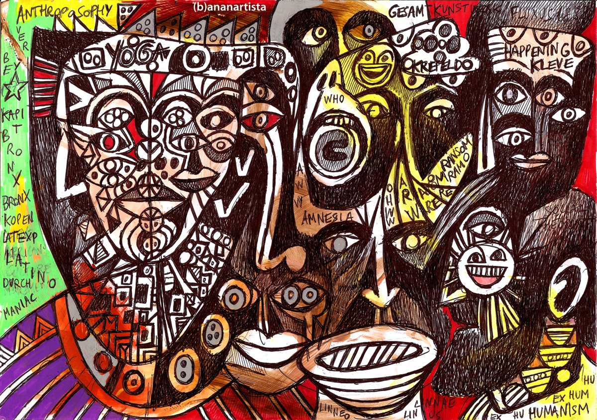 gesamtkunstwerk: artwork by (b)ananartista sbuff