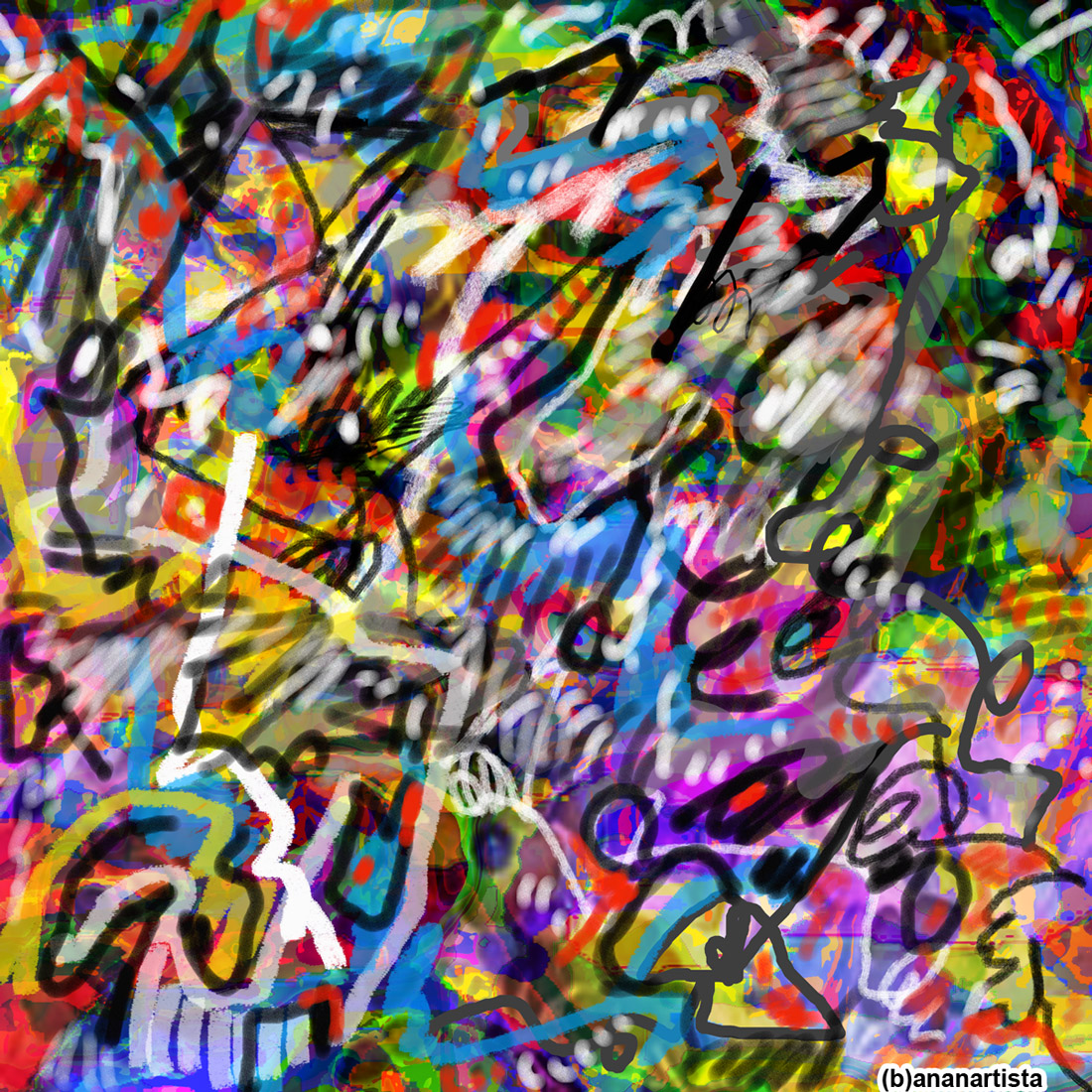 shamanic sexual healing: digital painting by (b)ananartista sbuff