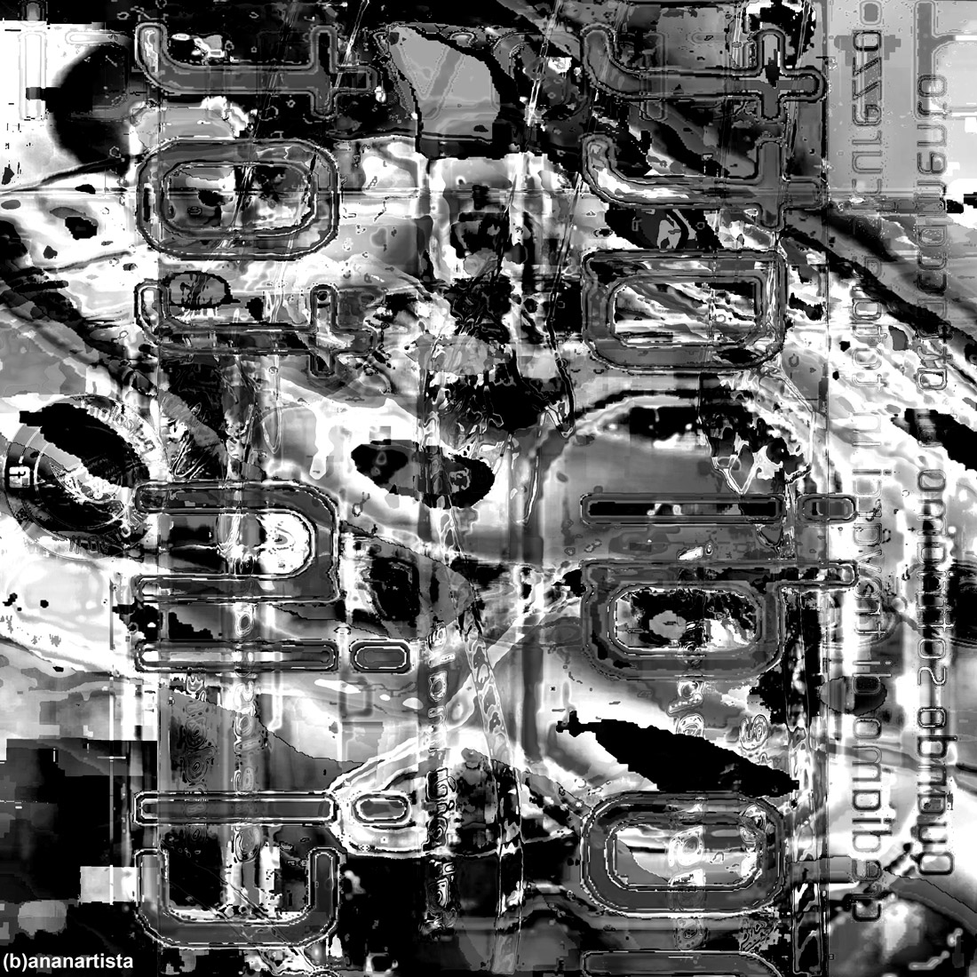 attaccamento: opera digitale di (b)ananartista sbuff