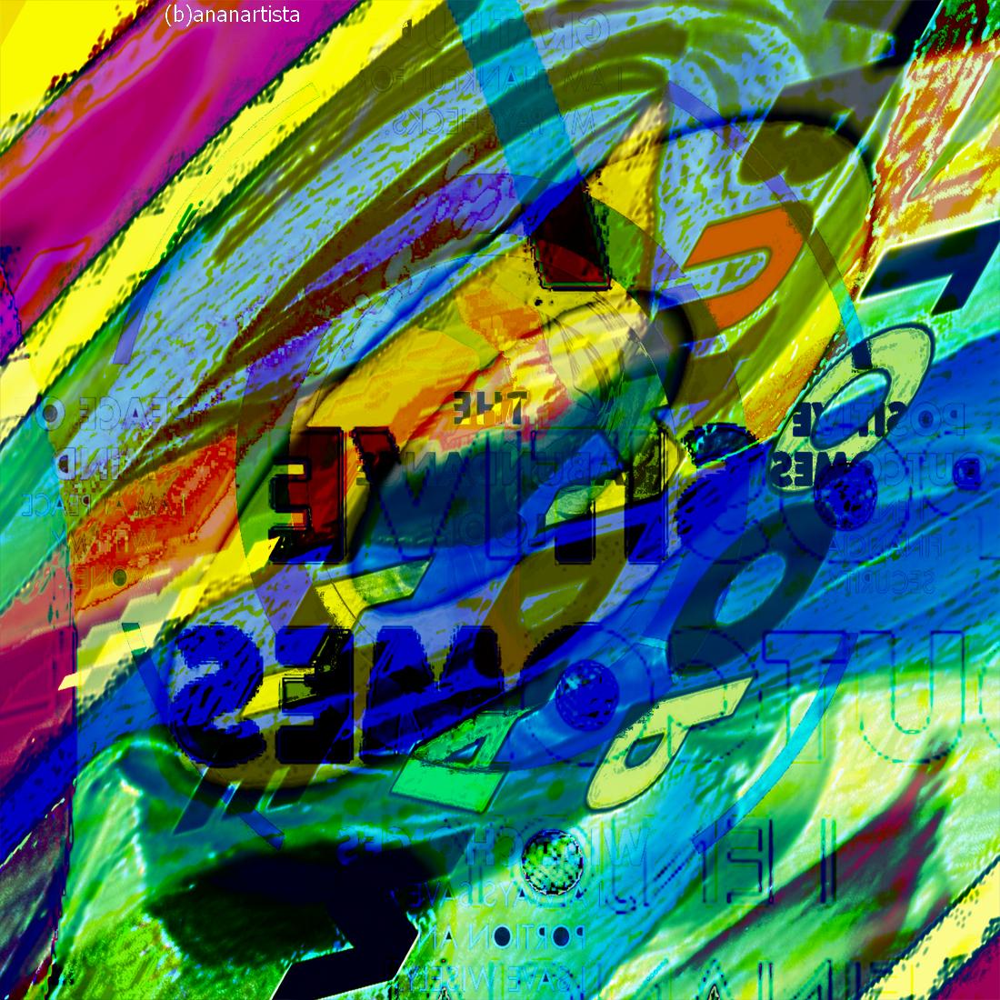 abundance loop - digital collage by (b)ananartista sbuff