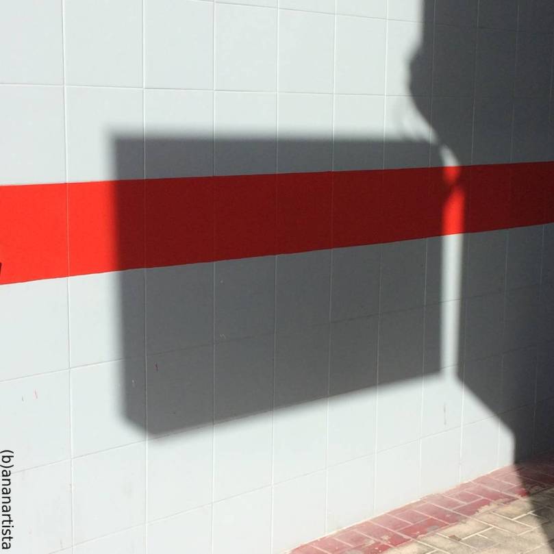 cartello ombra - fotografia di (b)ananartista sbuff