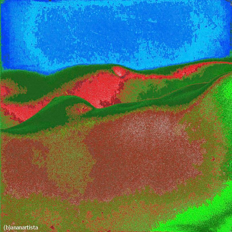 langhe landscape : arte di (b)ananartista sbuff