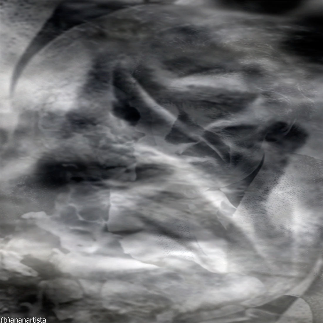 il mio alberto giacometti : glitch arte di (b)ananartista sbuff