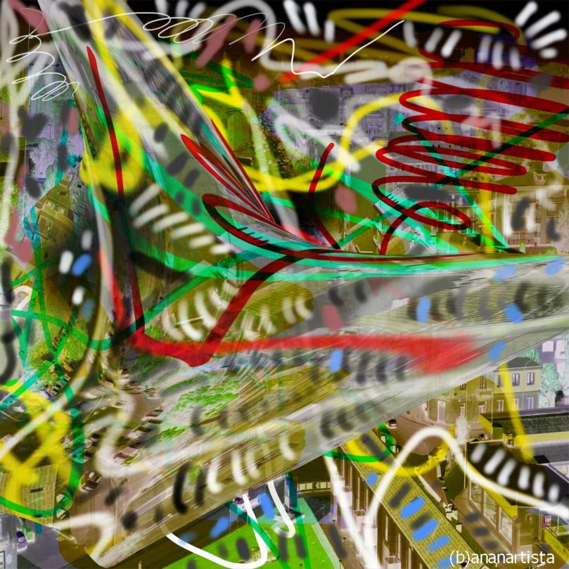 asti dall'alto : collage digitale di (b)ananartista sbuff