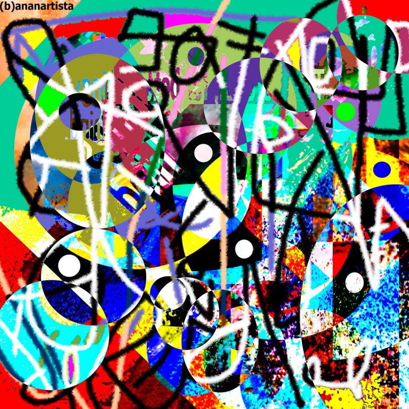 better things: collage abstract art by (b)ananartista sbuff