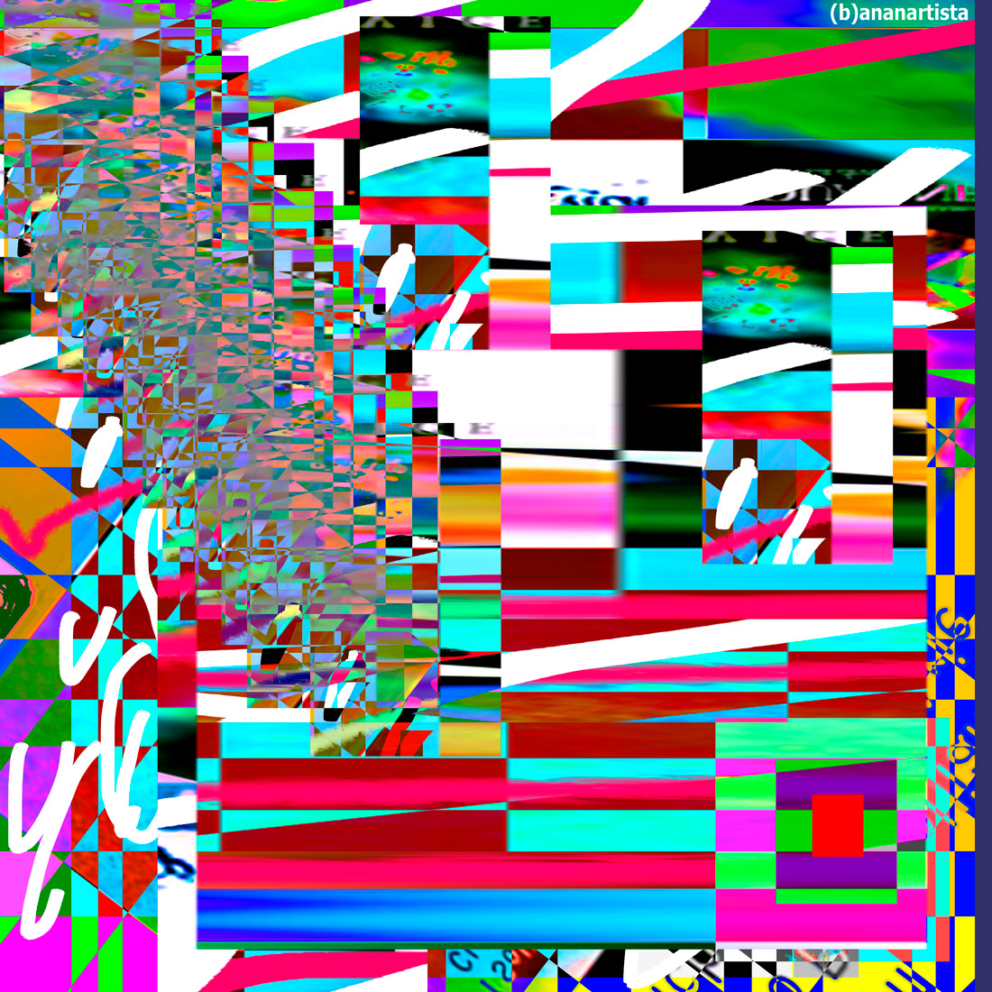 la gallina di ottorino respighi - digital abstract art by (b)ananartista sbuff