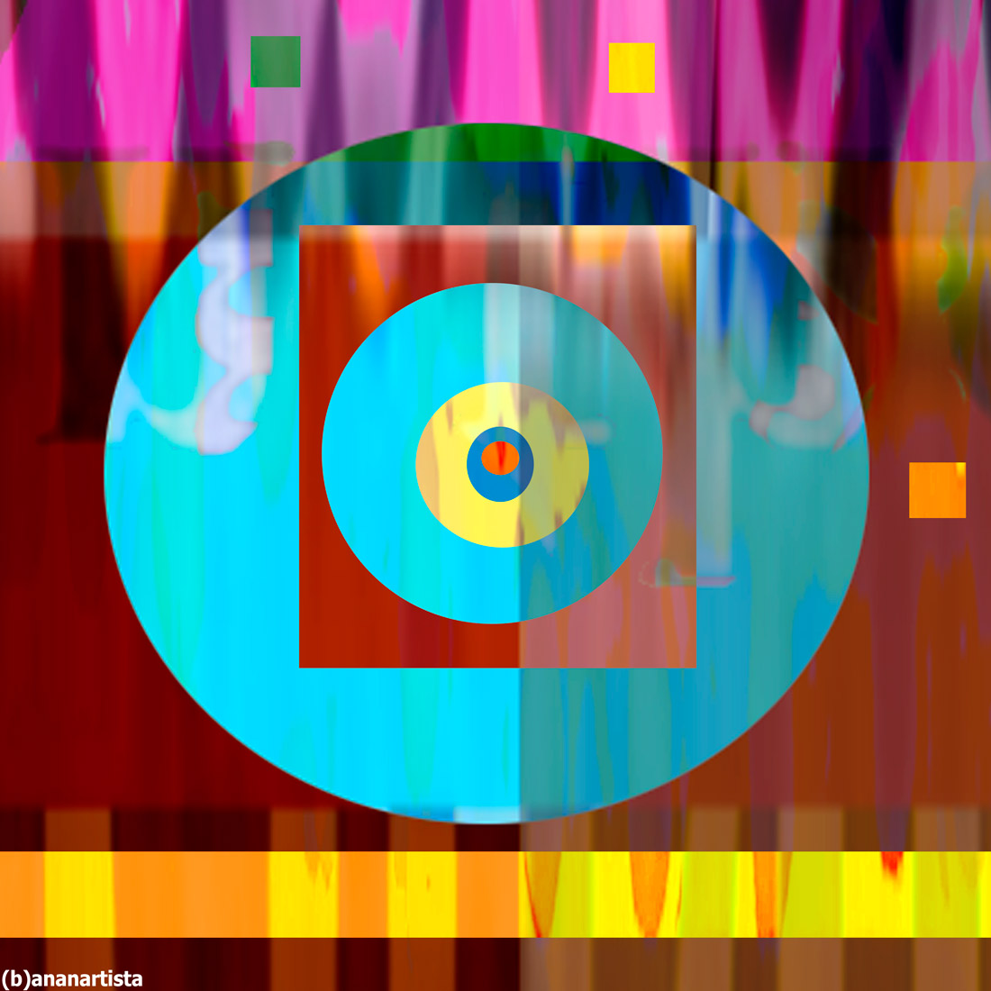 Transcendentalism : abstract art by (b)ananartista sbuff