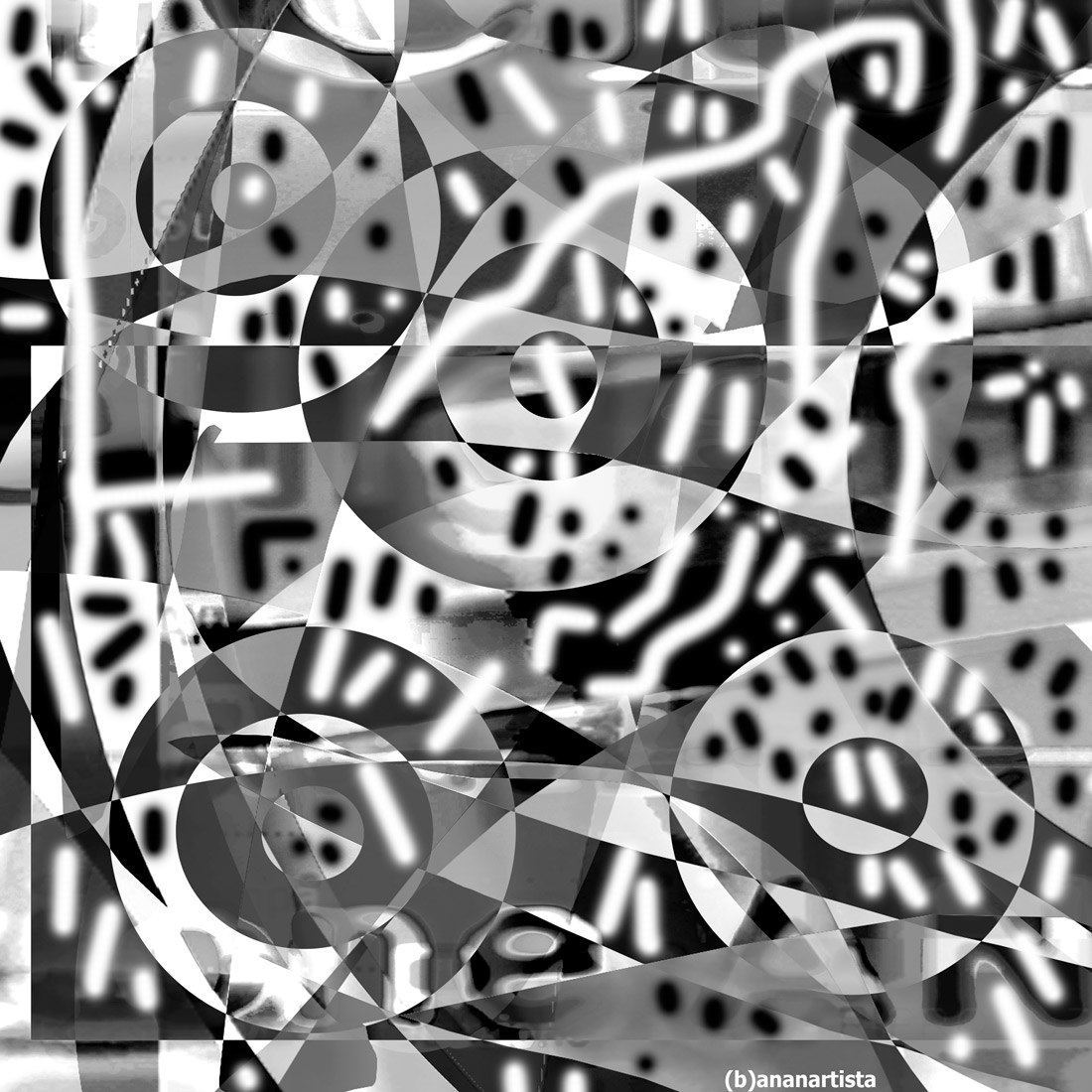 microsoft intelligenza artificiale : abstract digital art by (b)ananartista sbuff