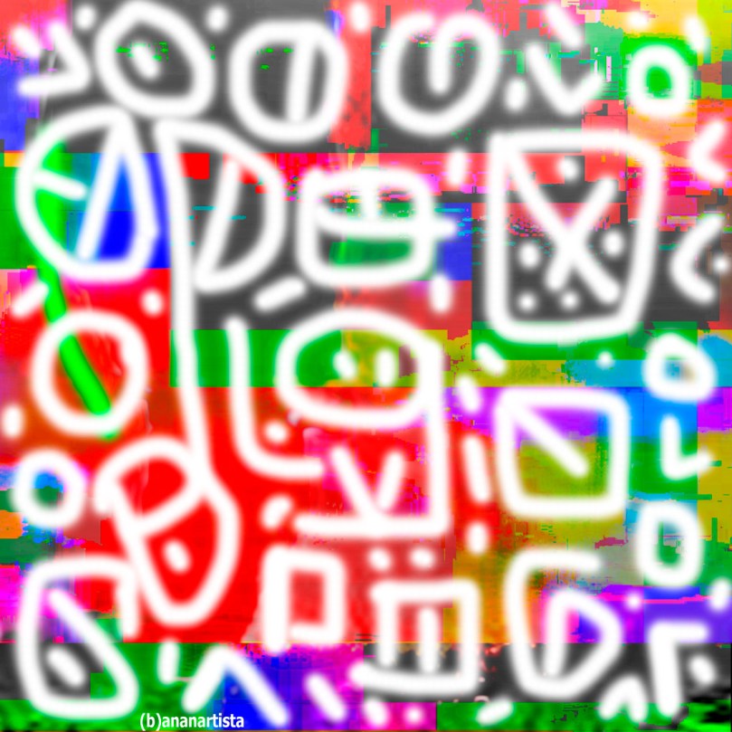 impulsiveness - tribal digital painting art by (b)ananartista sbuff