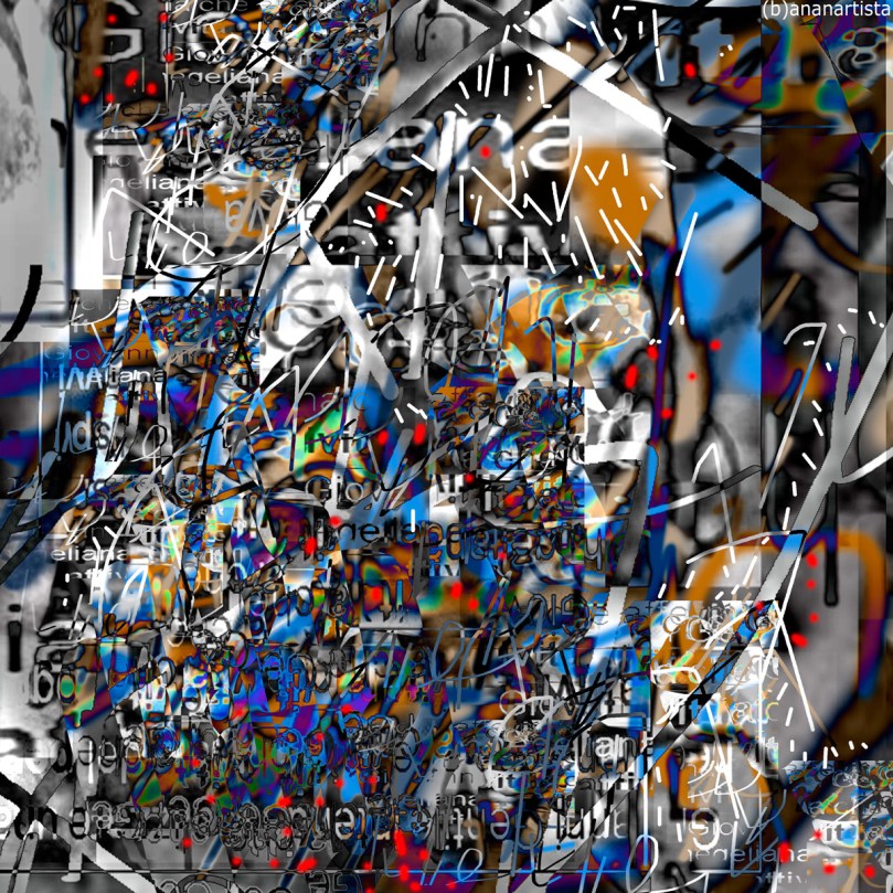 attualismo di giovanni gentile: abstract art by (b)ananartista sbuff