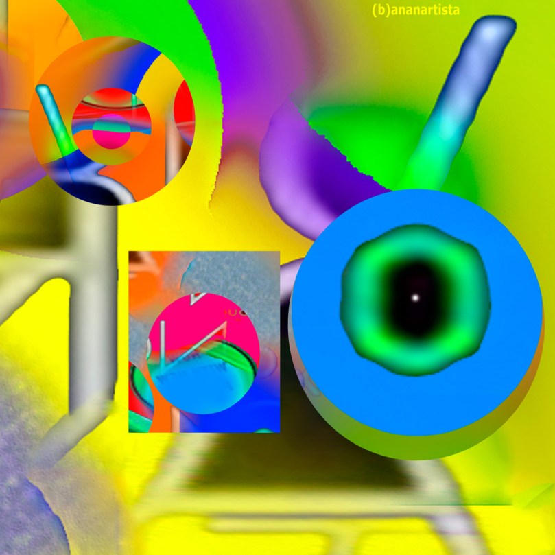 brainwashing - digital glitch abstract art by (b)ananartista sbuff