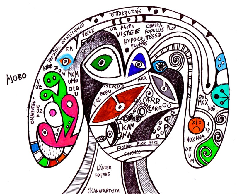 pappi visage the hypocrite visionary artwork by (b)ananartista sbuff