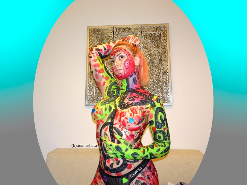 transverberazione silvhell body painting by (b)ananartista sbuff