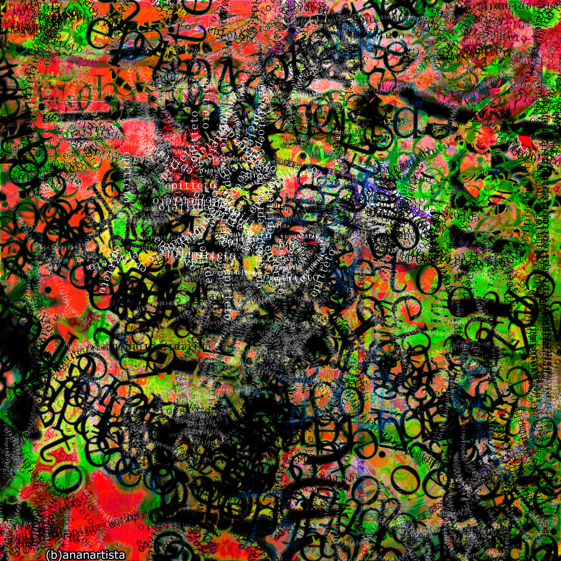 epitteto abstract digital collage arte by (b)ananartista sbuff
