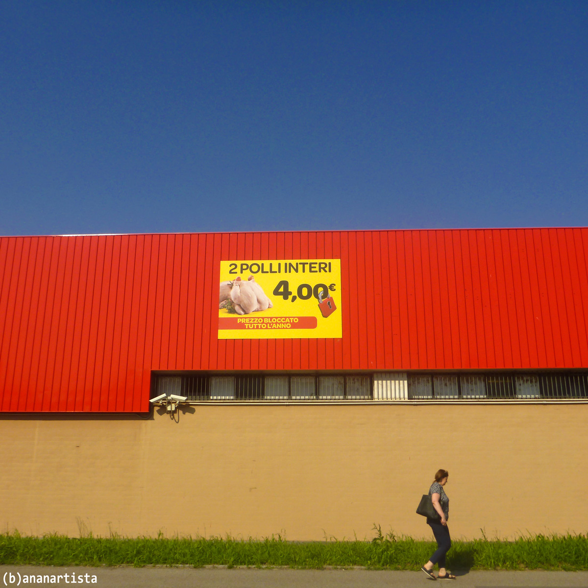 2 polli interi 4 euro - fotografia di (b)ananartista sbuff