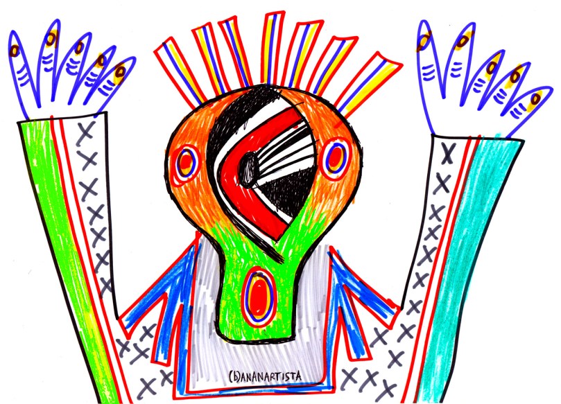 my scream of munch by (b)ananartista sbuff