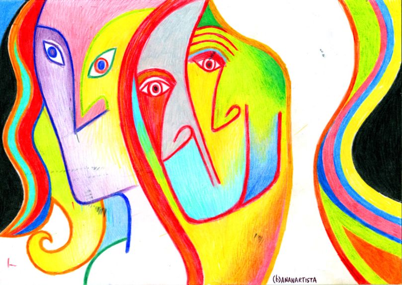 le tre moire del fato arte di (b)ananartista sbuff