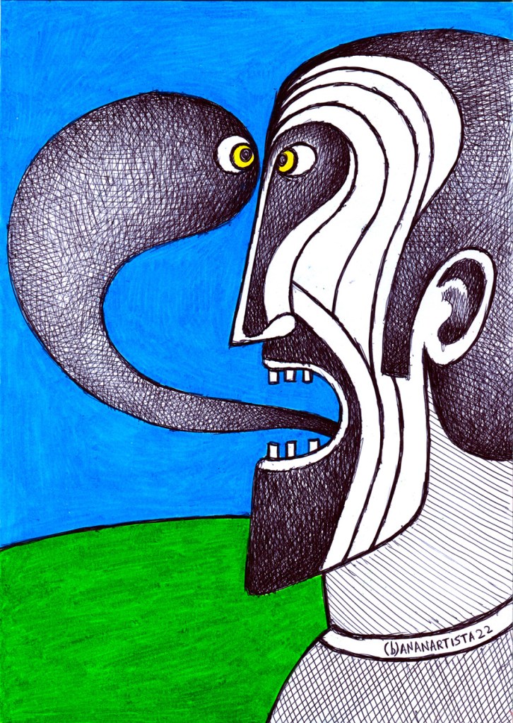 The enigma of self-perception #02 by (b)ananartista SBUFF