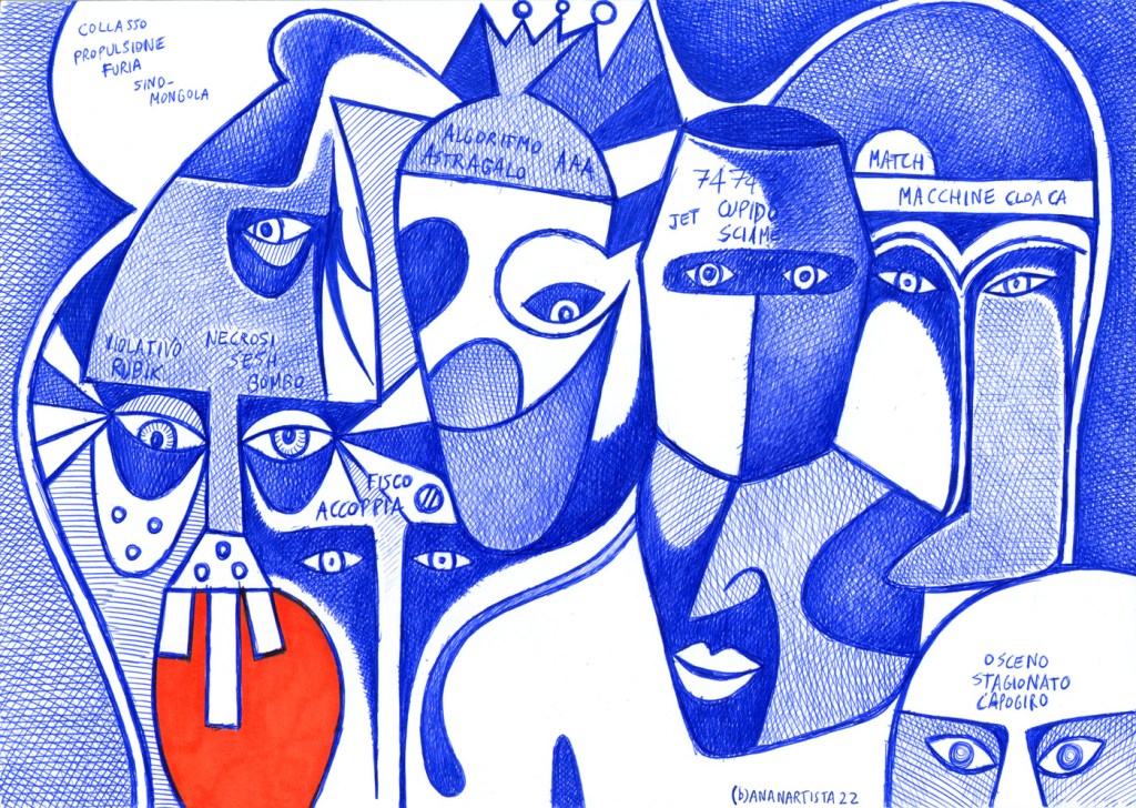 l'algoritmo dei templari, opera d'arte di (b)ananartista sbuff