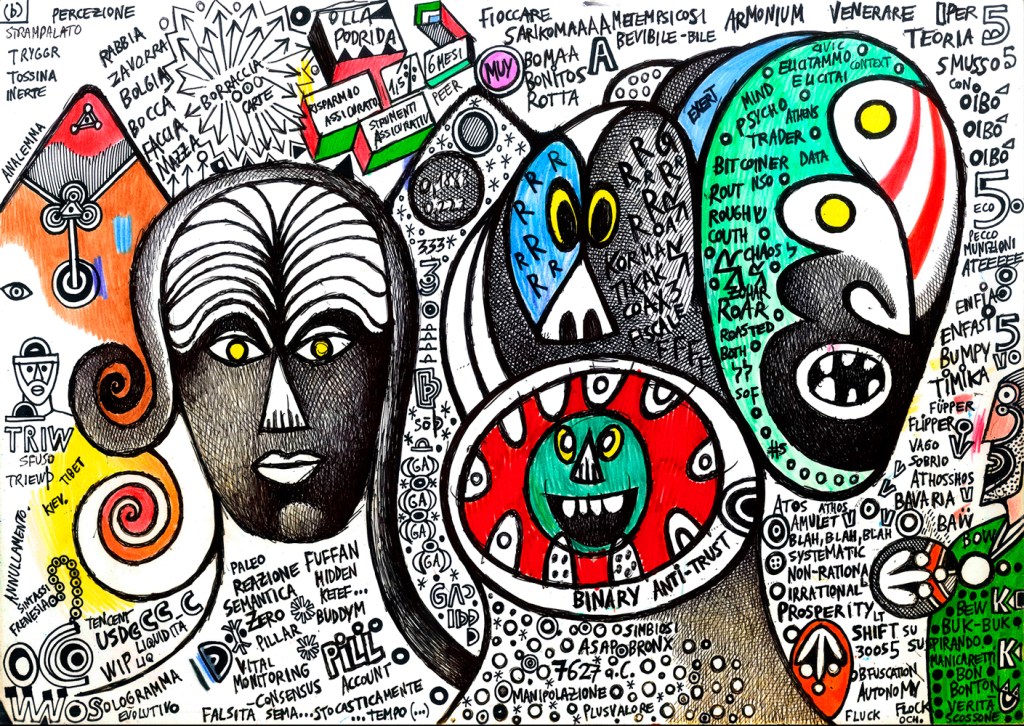 opera d'arte di (b)ananartista Sbuffuff 